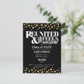 Uitnodiging voor reünie van school (Staand voorkant)