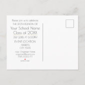 Uitnodiging voor reünie van school (Achterkant)