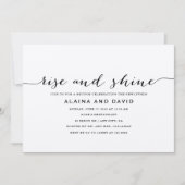 Uitnodiging voor Rise and Shine Brunch - Kraft (Voorkant)