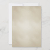 Uitnodiging voor rode en blauwe bruiloft (Achterkant)