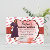 Uitnodiging voor Rode jacht (Staand voorkant)