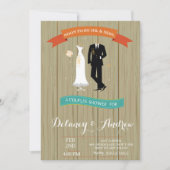 Uitnodiging voor roestkoppels (Voorkant)