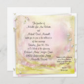 Uitnodiging voor Romance op het plein (Voorkant / Achterkant)