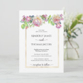 Uitnodiging voor Roos-weddenschap (Staand voorkant)