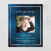 Uitnodiging voor rouwfeest in het teken van het le (Achterkant)