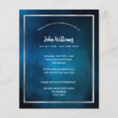 Uitnodiging voor rouwfeest in het teken van het le (Voorkant)