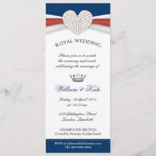 Uitnodiging voor Royal Wedding House
