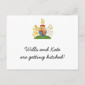 Uitnodiging voor Royal Wedding Party (Voorkant)