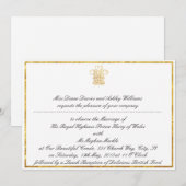 Uitnodiging voor Royal Wedding Party | Londen UK (Voorkant / Achterkant)