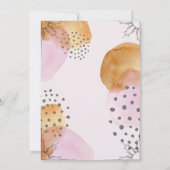 Uitnodiging voor Roze Maan (Achterkant)