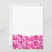 Uitnodiging voor Roze Meisjes Trampoline Park Fees (Achterkant)