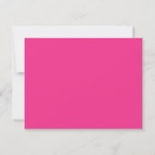 Uitnodiging voor Roze Spa Verjaardagsfeestje (Achterkant)