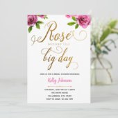 Uitnodiging voor rozen de hele dag (Staand voorkant)