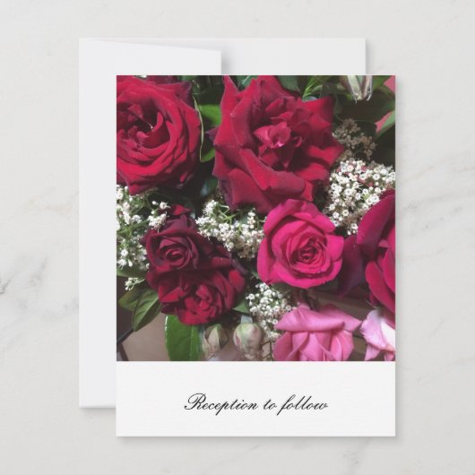 Uitnodiging voor Rozen van tuinbouw (Achterkant)