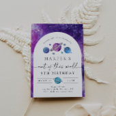 Uitnodiging voor ruimtevaart van meisjes | Ruimtev