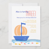 Uitnodiging voor ruiten en boten (Voorkant)