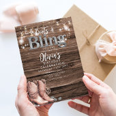 Uitnodiging voor Rustieke Cowboylaarzen en Bling-f