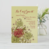 Uitnodiging voor rustieke schoonheden (Staand voorkant)