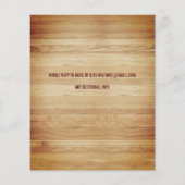 Uitnodiging voor Rustige Amerikaanse Vlag-Pensioen (Achterkant)