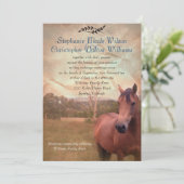 Uitnodiging voor Rustige paardenweddenschappen - B (Staand voorkant)