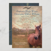 Uitnodiging voor Rustige paardenweddenschappen - B (Voorkant / Achterkant)