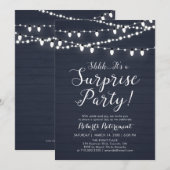 Uitnodiging voor Rustige Wood Surprise (Voorkant / Achterkant)