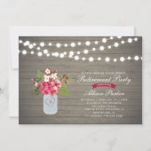 Uitnodiging voor Rustige Wood Surprise (Voorkant)