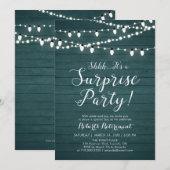 Uitnodiging voor Rustige Wood Surprise (Voorkant / Achterkant)