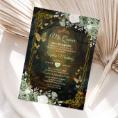 Uitnodiging voor Sage Green Forest Princess Quince
