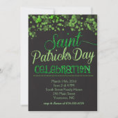 Uitnodiging voor Saint Patrick's Day Party (Voorkant)