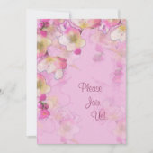 Uitnodiging voor Sakura Wedding (Voorkant)