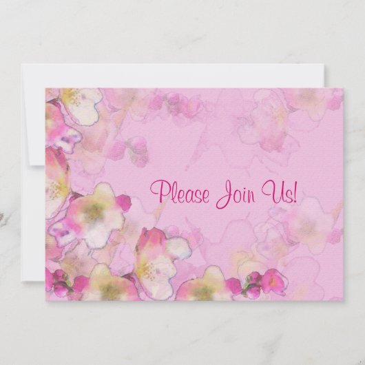 Uitnodiging voor Sakura Wedding (Voorkant)