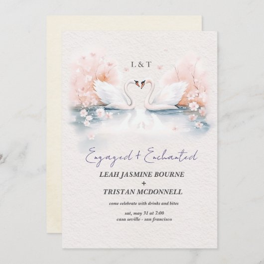 Uitnodiging voor Samen Altijd (Voorkant / Achterkant)