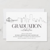 Uitnodiging voor San Francisco Graduation Party (Voorkant)