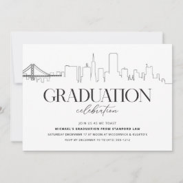 Uitnodiging voor San Francisco Graduation Party