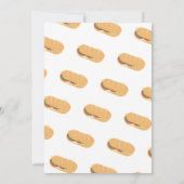 Uitnodiging voor sandwichesubbrunch afstudeerfeest (Achterkant)