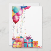 Uitnodiging voor schaatsen | Schaatspartij (Achterkant)