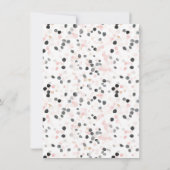 Uitnodiging voor Schattige Ghost Mobile Baby showe (Achterkant)