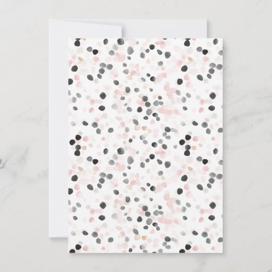 Uitnodiging voor Schattige Ghost Mobile Baby showe (Achterkant)