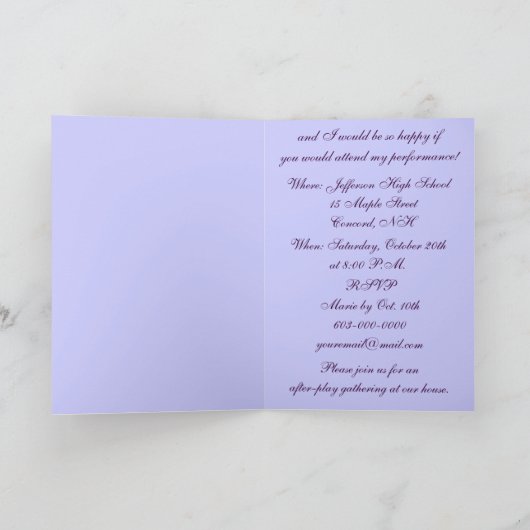 Uitnodiging voor schoolspelen:  (Binnen)