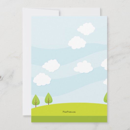 Uitnodiging voor schooltijd (Achterkant)