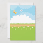 Uitnodiging voor scooter Girl (Achterkant)