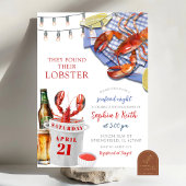 Uitnodiging voor Seafood Night Engagement Party