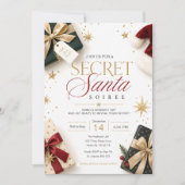 Uitnodiging voor Secret Santa Soirée (Voorkant)