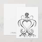 Uitnodiging voor Seelenverbinding (Voorkant / Achterkant)