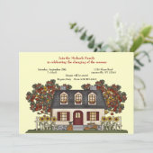 Uitnodiging voor seizoenverandering (Staand voorkant)