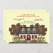 Uitnodiging voor seizoenverandering (Voorkant / Achterkant)