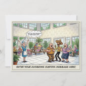 Uitnodiging voor senior verjaardagsfeestje (Voorkant)