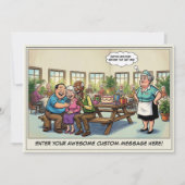 Uitnodiging voor senior verjaardagsfeestje (Voorkant)
