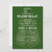 Uitnodiging voor Shamrocked St. Patrick's Day-fees (Voorkant)